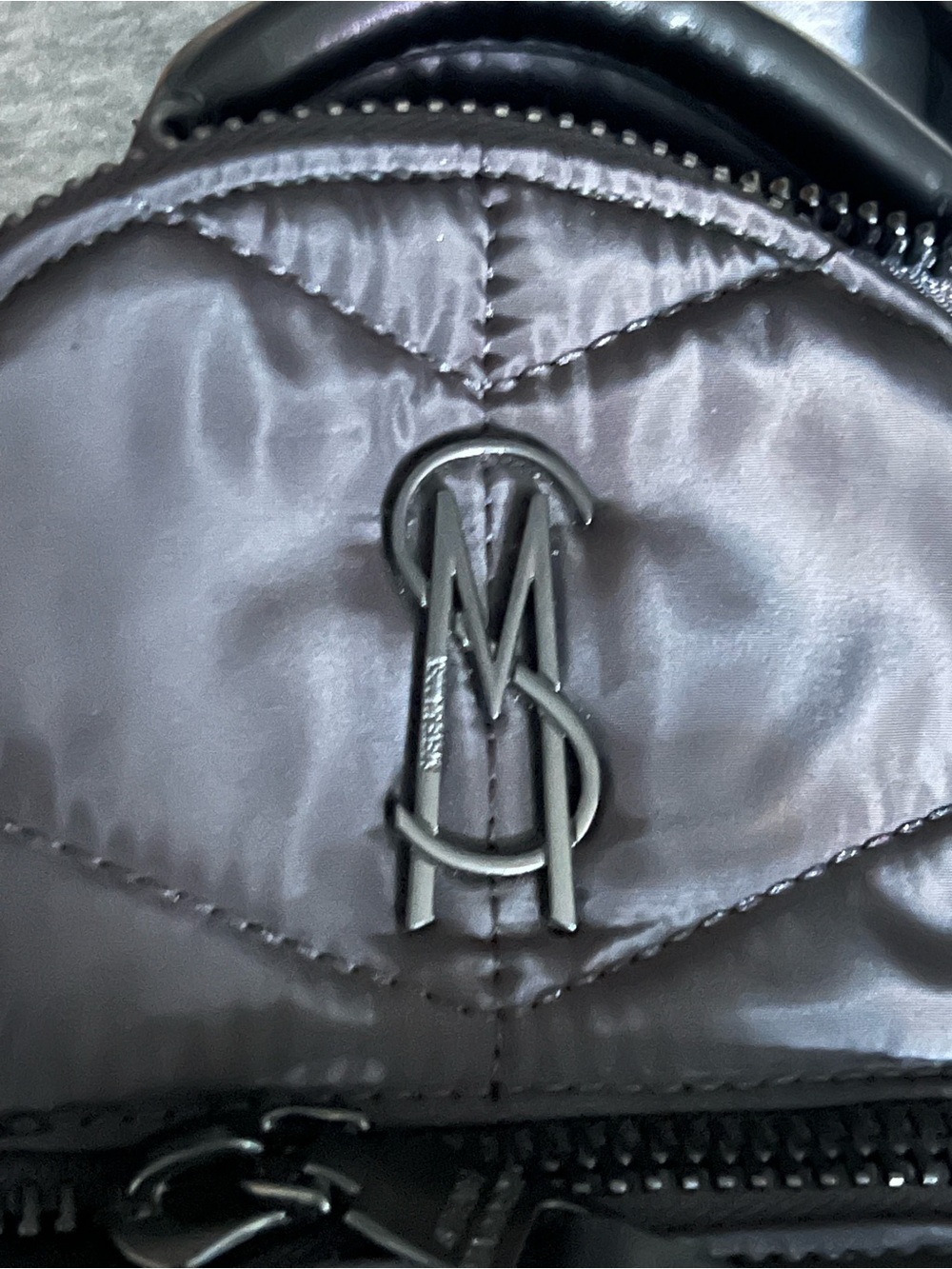 Black Steve Madden Mini Backpack - Picture 4 of 4